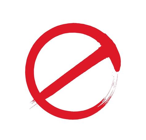 Prohibition ban icon. vector illustration 11514736 Vector Art at Vecteezy