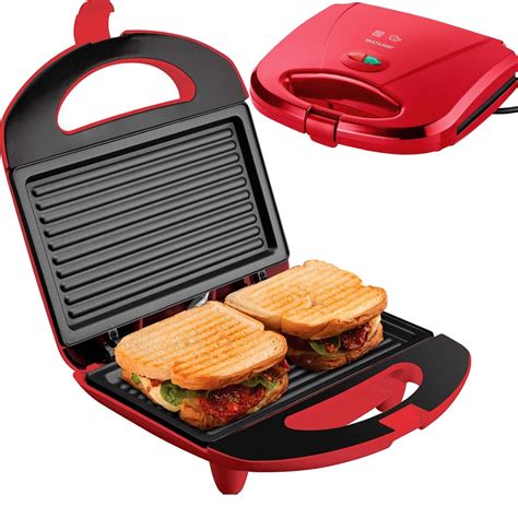 Misteira Sanduicheira Minigrill Gourmet Chapa Antiaderente Preta