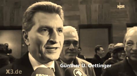 Günther H Oettinger Lächeln fröhlich sein YouTube