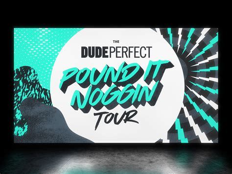 Dude Perfect Tour Graphics by Michael Stidham on Dribbble