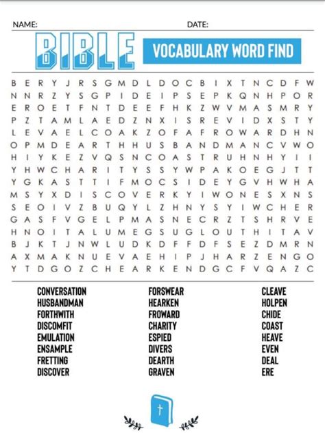 Printable Bible Word Search Printableall