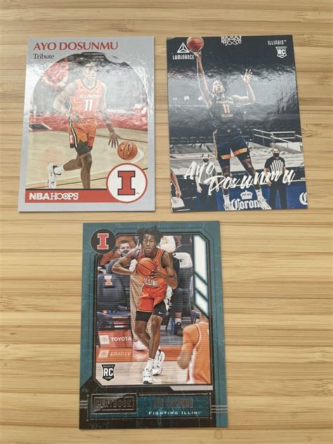 Card Chronicles Draft Picks Ayo Dosunmu Rc Bulls Ebay