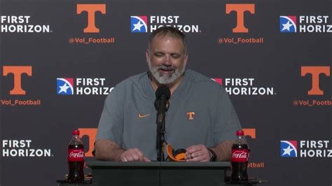 Vols Offensive Line Coach Glen Elarbee Talks Spring Practice