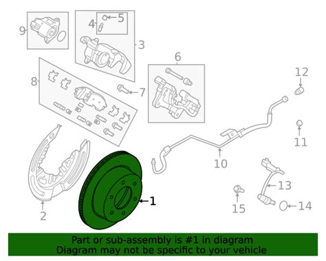 2021 2024 Ford Bronco Disc Brake Rotor MB3Z 2C026 A OEM Parts Online