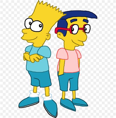 Bart Simpson Milhouse Van Houten Barts Friend Falls In Love The