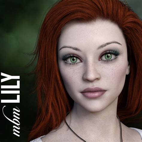 Mbm Lily For Genesis And Female D Models For Daz Studio And Poser