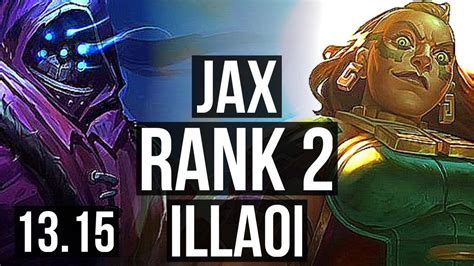 Jax Vs Illaoi Top Rank Rank Jax Legendary Tr