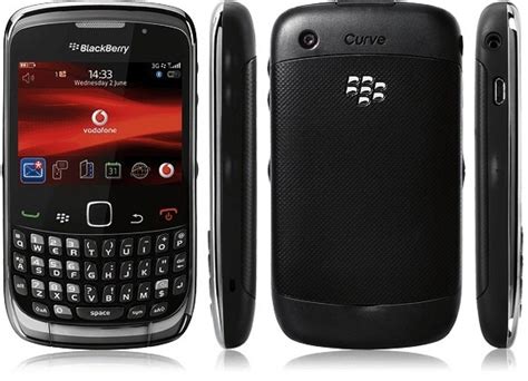 Vodafone UK BlackBerry Curve 3G Goes On Sale SlashGear