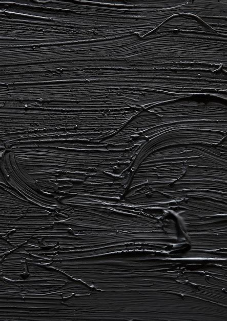 Premium Photo | Black Paint texture