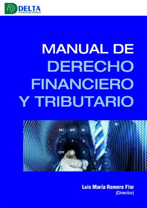 Manual Derecho Financiero Tributario