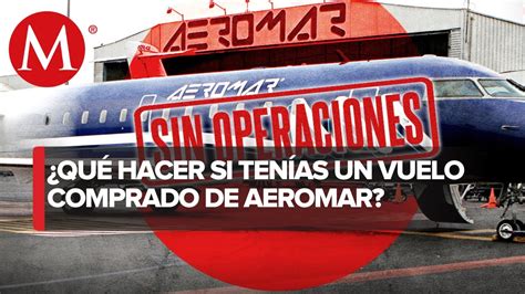 Profeco Llama A Usuarios Afectados Por Aeromar A Sumarse A Demanda