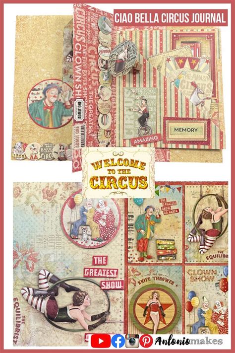 Circus Scrapbook Inspiration