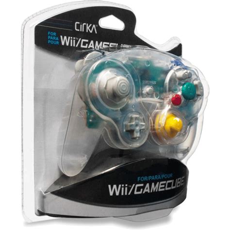 GameCube Wii Wired Controller Clear CirKa Video Game Depot