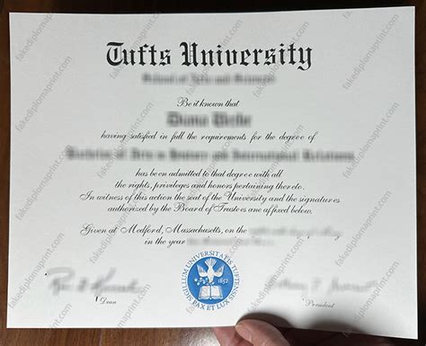 How To Order A Fake Tufts University Diploma For A Better Job Fake