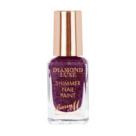 Barry M Diamond Luxe Nail Paint Marquise Pink Panda