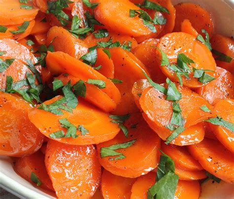 Steamed Carrots Side Dish A Menu For You