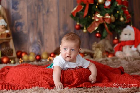 MINI ENSAIO NATAL 2018 Fotos de natal de bebês Fotos de natal Fotos