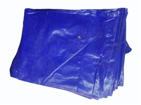 Gsm Blue Waterproof Hdpe Plastic Tarpaulins Size Dimension Feet