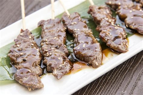 Marinated Thai Beef Satay Recipe