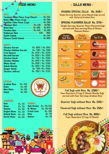 Khabbay Ki Sajji Islamabad Menu Contact Number Address Location