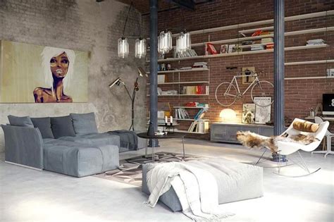 Industriële woonkamer inrichten THESTYLEBOX