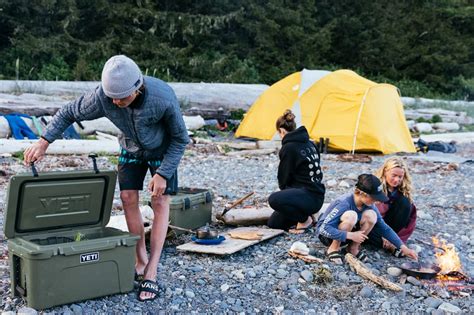 glaciere yeti vert camp tundra Québec Yachting