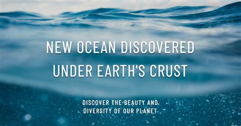 New Ocean Discovered Under Earth's Crust - Information Hindi