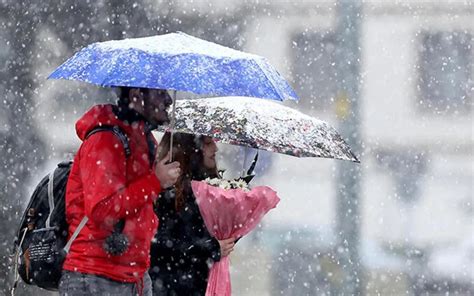 Meteoroloji den 16 ile uyarı Kuvvetli kar yağışına dikkat