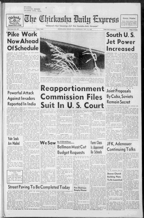 The Chickasha Daily Express (Chickasha, Okla.), Vol. 79, No. 239, Ed. 1