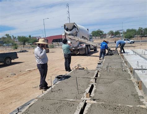 Avanza SIDURT en rehabilitación de camellones en calzada de los