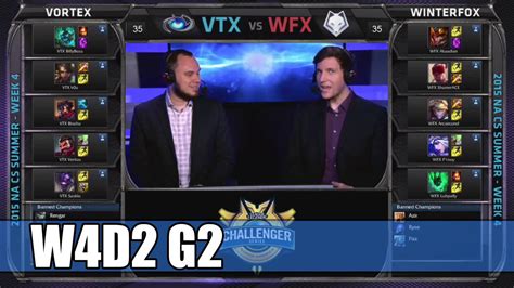 Vortex Vs Winterfox Game S Na Cs Summer Week Day Vtx Vs