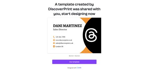 Business Card Size Uk Guide With Free Pdf Canva Templates