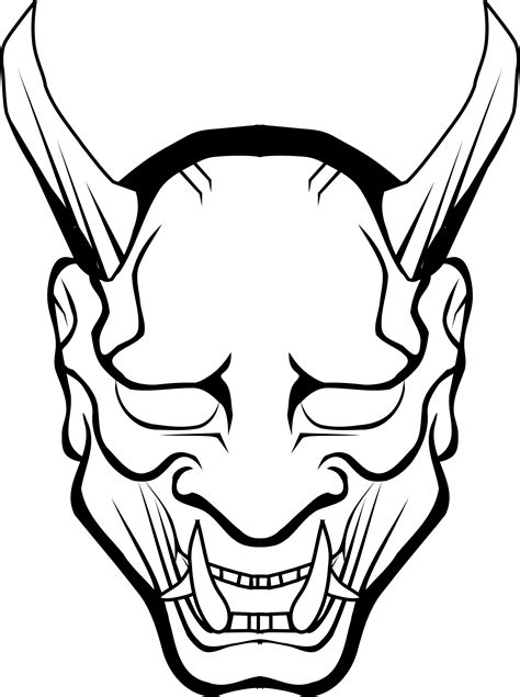 Oni Mask Png File Png Mart