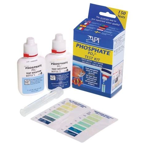 Api Phosphate Test Kit Test Kits Aquarium Supplies