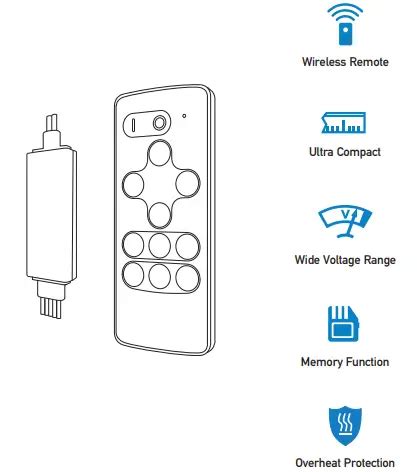 Rayrun T Wire Cct Led Advanced Rf Remote Controller User Manual