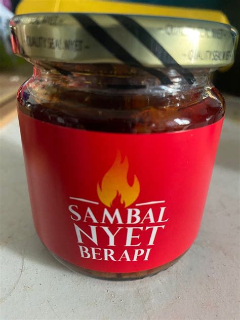 Sambal Nyet Berapi By Khairul Aming Food Drinks Packaged Instant