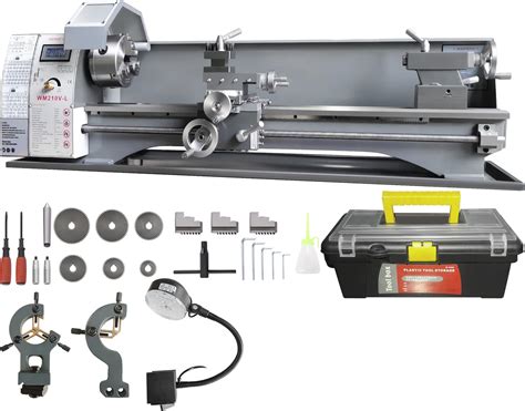 Amazon VEVOR Mini Metal Lathe 7 X14 Benchtop Metal Lathe 550W