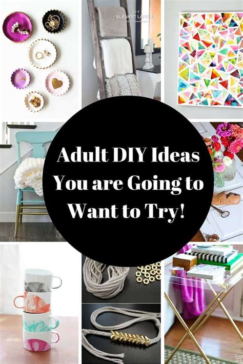 20 Ideas for Diy Crafts for Adults – Home, Family, Style and Art Ideas