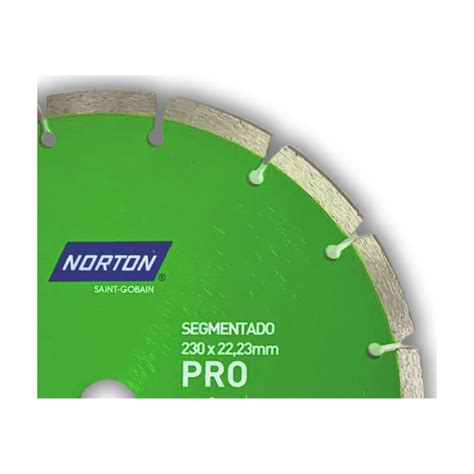 Disco Diamantado Segmentado Norton Pro Mmx Verde Abrashop