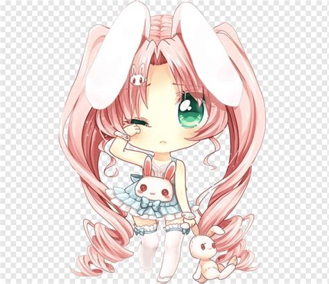 Cute Anime Bunny Girl Chibi