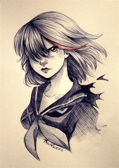 Ryuko Matoi Ballpoint Pen By Nasuki100 On Deviantart Anime