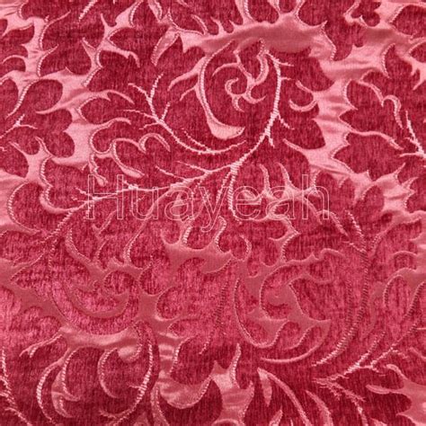 Floral Jacquard Art Deco Upholstery Fabric Huayeah Fabric