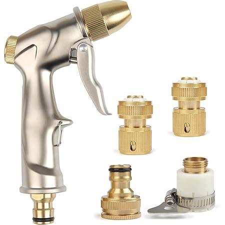 Hydrogarden Pcs Brass Hose Pipe Fitting Set Garden Tap Hosepipe Quick