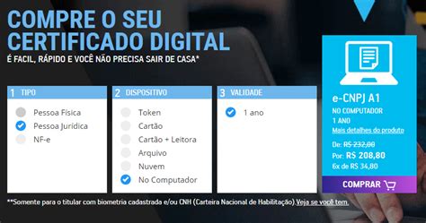 Certificado Digital A1