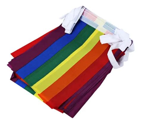 Banderas Lgbt Orgullo Gay Banderines Rectangulares Cuotas Sin Inter S