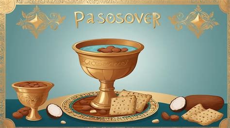 Premium Vector Happy Passover Greeting Vector Illustration