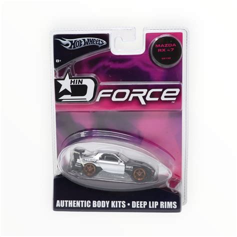 Hot Wheels Mazda RX Black HIN D Force A EBay