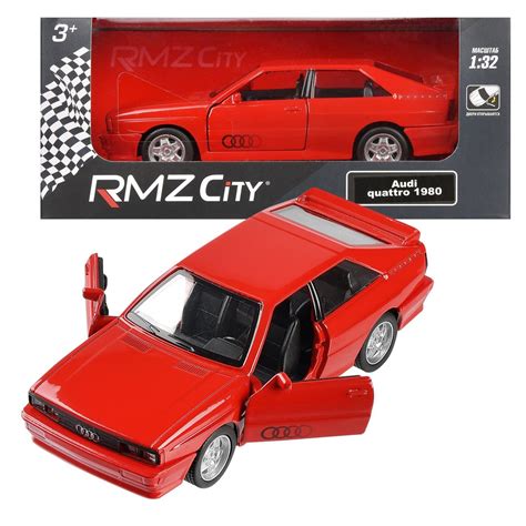 Машина металлическая RMZ City серия 1 32 Audi Quattro Coupe 1980 1991