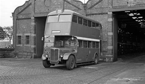 The Transport Library Dundee AEC RT3 240 KGK730 At Depot In 1967 7