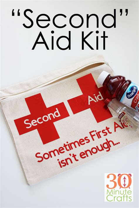 DIY Second Aid Kit - Sometimes First Aid isn't enough! - 30 Minute Crafts